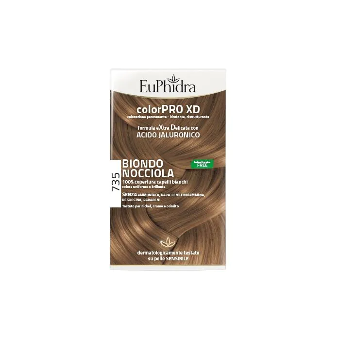 EuPhidra ColorPRO XD Tinta per capelli Biondo Nocciola 735