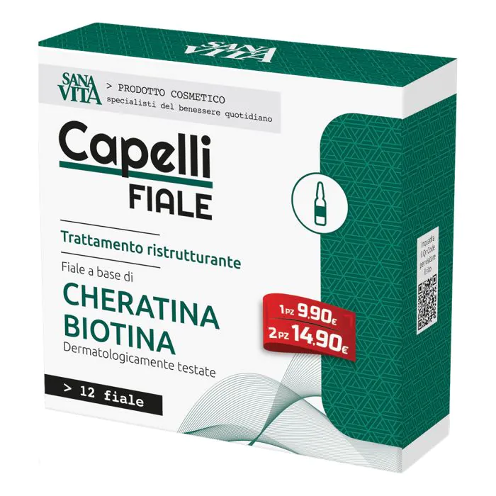 Sanavita Capelli 12 Fiale Sanavita Capelli 12 Fiale