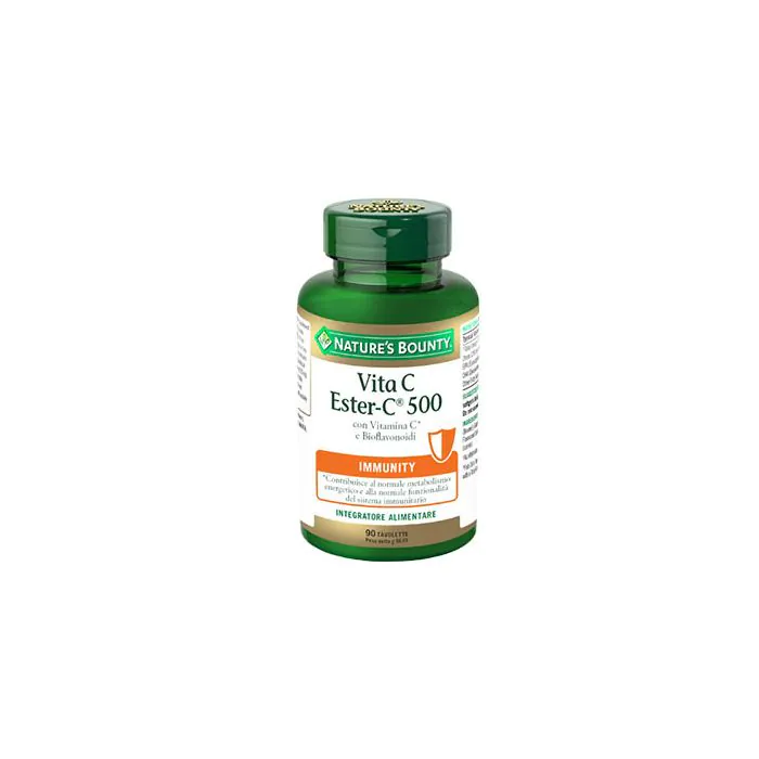 Nature's Bounty Vita C Ester+C 500 90 Tavolette Nature's Bounty Vita C Ester+C 500 90 Tavolette