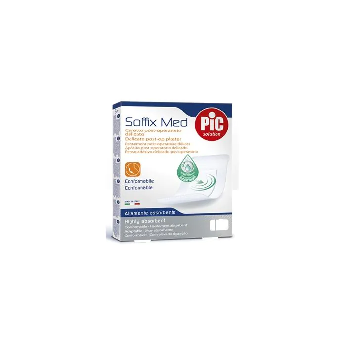 Pic Soffix Med Cerotti Sterili 25x10cm 3 Pezzi Pic Soffix Med Cerotti Sterili 25x10cm 3 Pezzi