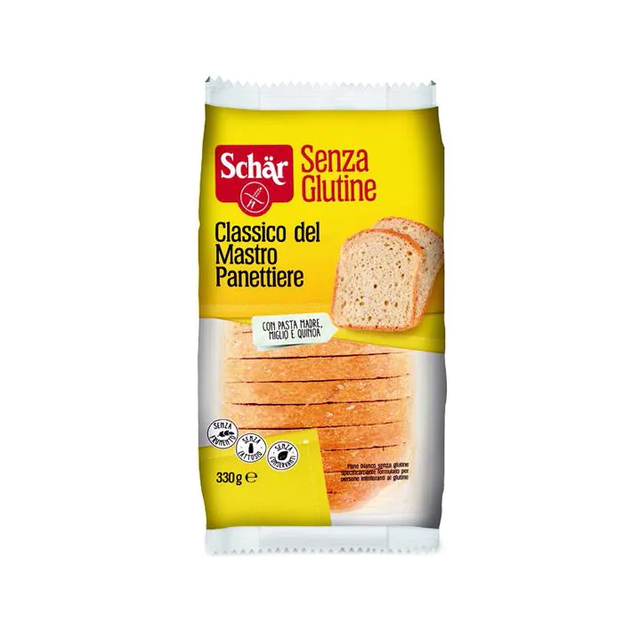 Schar Classico Del Maestro Panettiere Pane Bianco Senza Glutine 330g Schar Classico Del Maestro Panettiere Pane Bianco Senza Glutine 330g