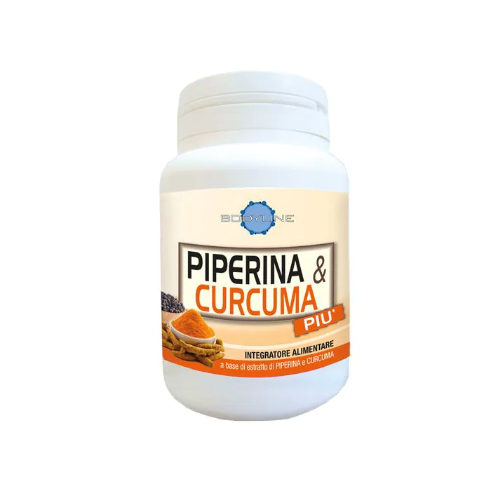 Piperina&curcuma Piu 60 Capsule