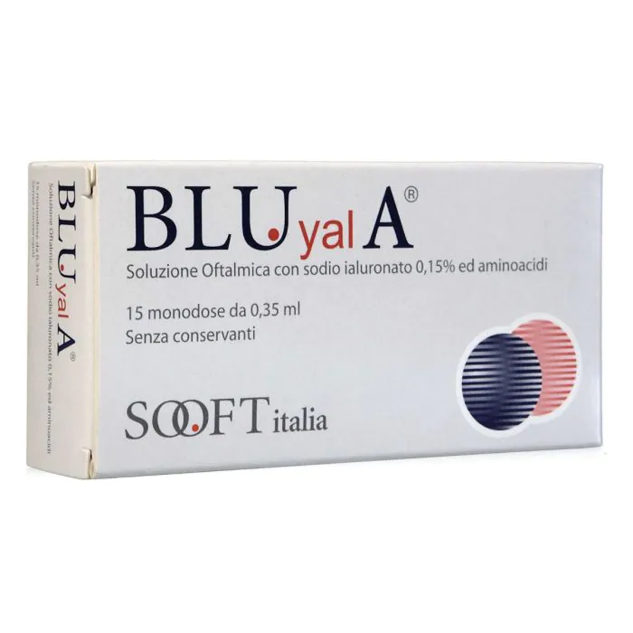 Bluyal a collirio monodose 15 flaconcini  0,30ml