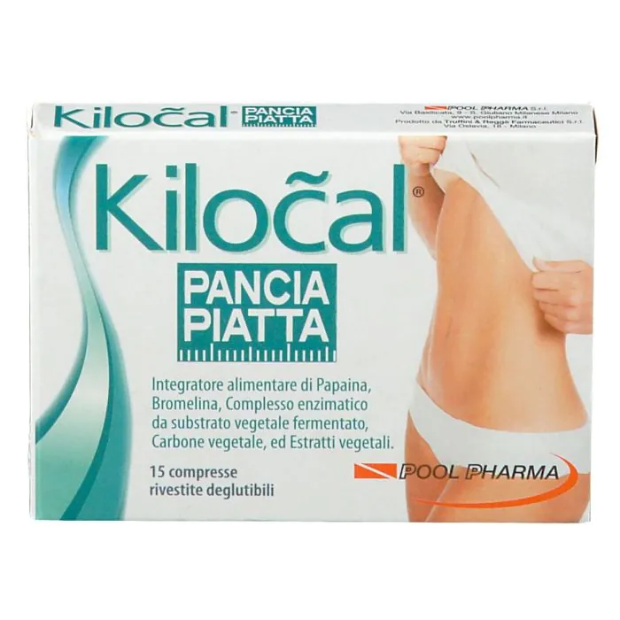 Kilocal Pancia Piatta 15 Compresse Kilocal Pancia Piatta 15 Compresse