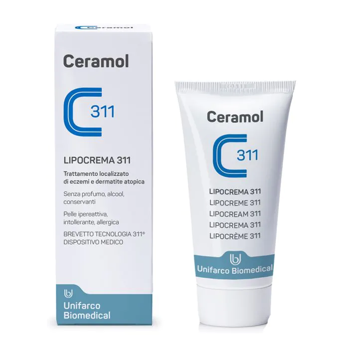 Ceramol Lipocrema 311 Crema Riparatrice 50 ml
