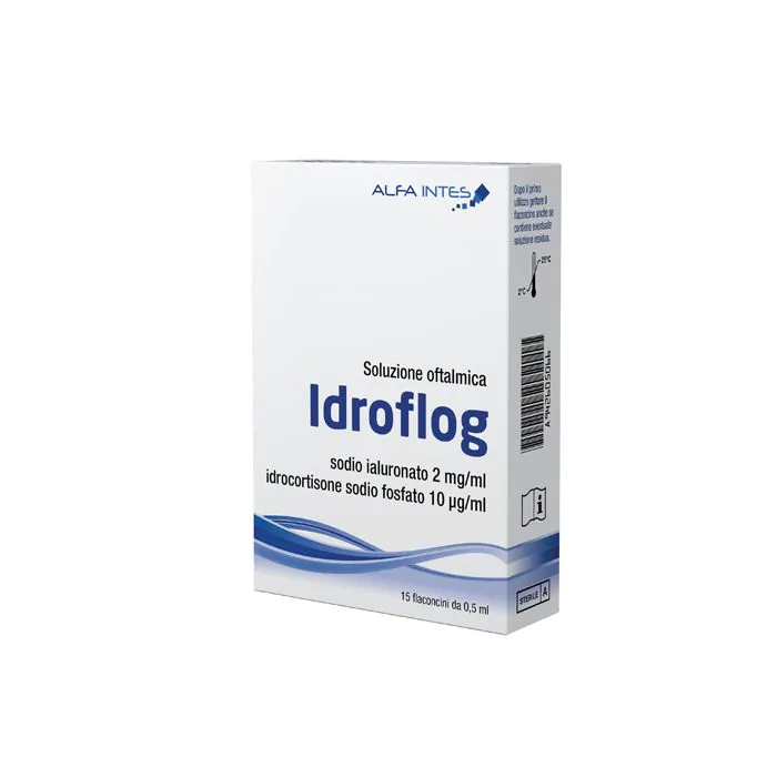 Soluzione Oftalmica Idroflog 15 Flaconcini Monodose Soluzione Oftalmica Idroflog 15 Flaconcini Monodose