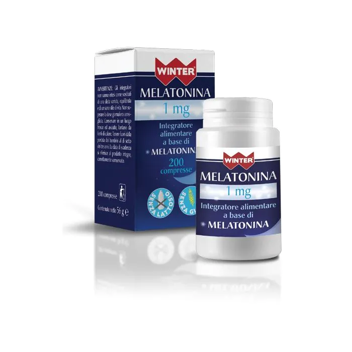Winter Melatonina 1mg 200compresse Winter Melatonina 1mg 200compresse