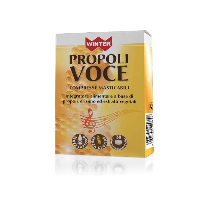 Winter propoli voce 30 compresse masticabili Winter propoli voce 30 compresse masticabili