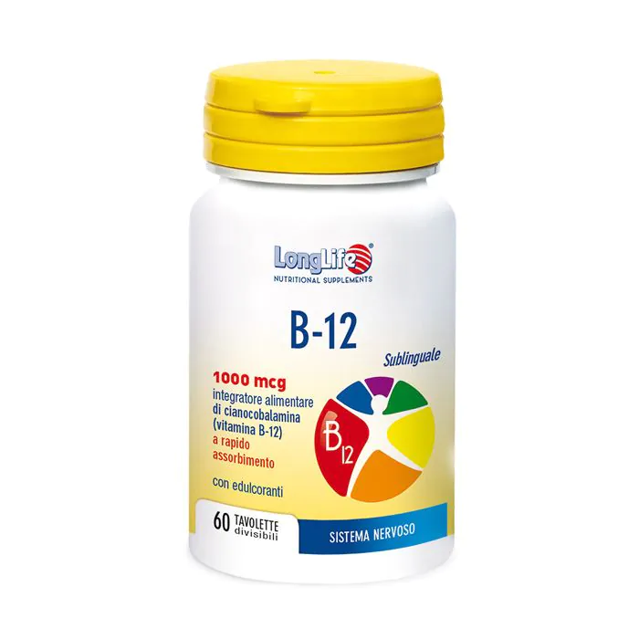 Longlife B12 1000mcg 60 Compresse