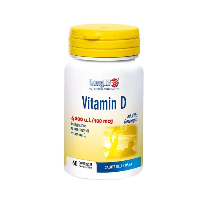 Longlife Vitamin D4000ui 60compresse Longlife Vitamin D4000ui 60compresse