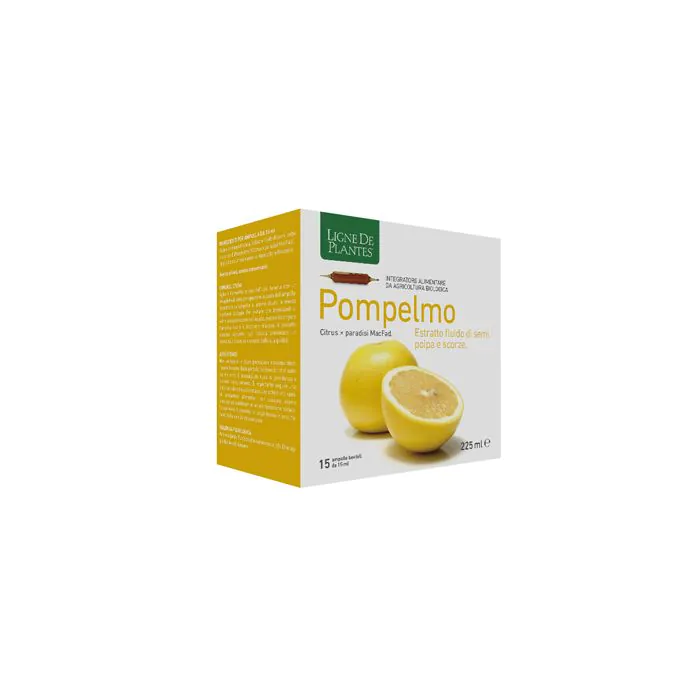 Pompelmo estratto bio 15 ampolle bevibili 15 ml Pompelmo estratto bio 15 ampolle bevibili 15 ml