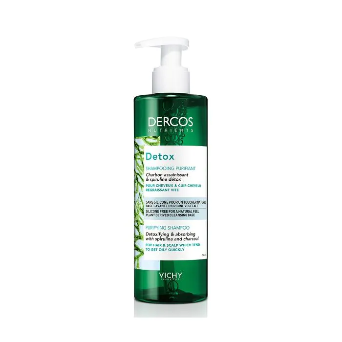 Dercos Nutrients Shampoo Detox Capelli Grassi 250 ml