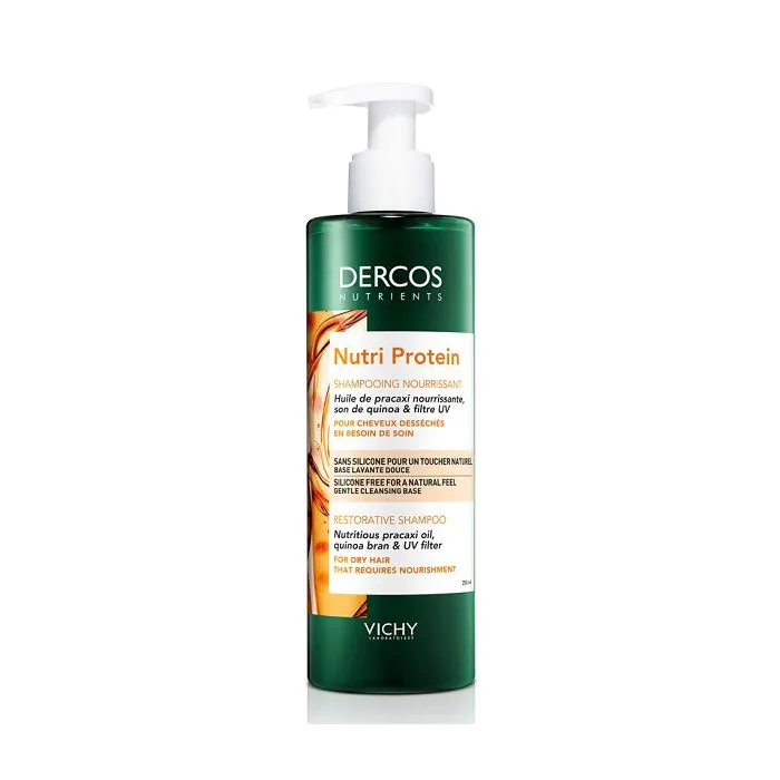 Dercos Nutrients Shampoo Nutri Protein Capelli Crespi E Secchi 250 ml Dercos Nutrients Shampoo Nutri Protein Capelli Crespi E Secchi 250 ml
