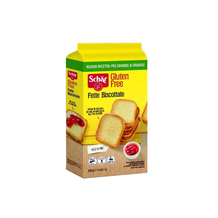 Schar Fette Biscottate Senza Glutine 260g Schar Fette Biscottate Senza Glutine 260g