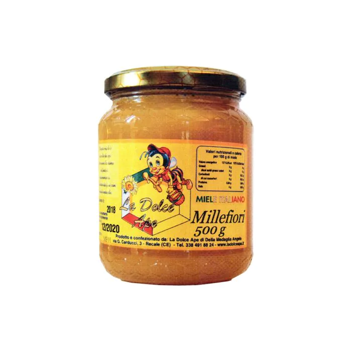 Miele millefiori 500gdolce ape Miele millefiori 500gdolce ape