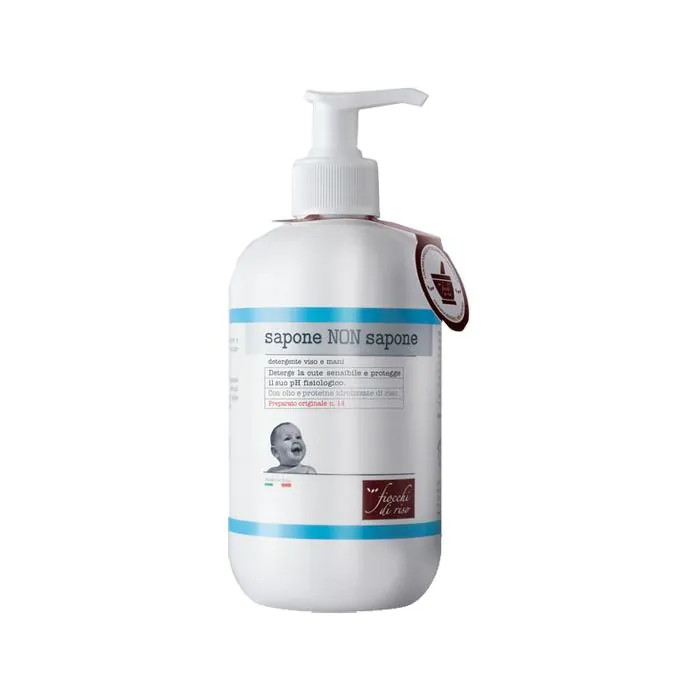 Sapone non sapone 240ml fdr fiocchi di riso Sapone non sapone 240ml fdr fiocchi di riso