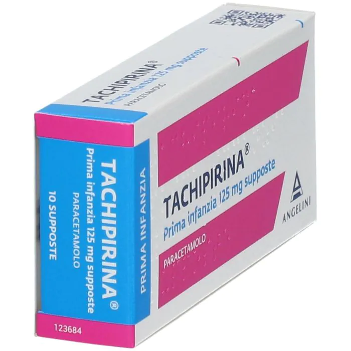 Tachipirina Prima Infanzia 125mg Paracetamolo 10 Supposte