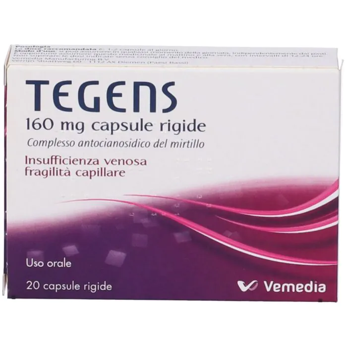 Tegens 160 Mg 20 Capsule