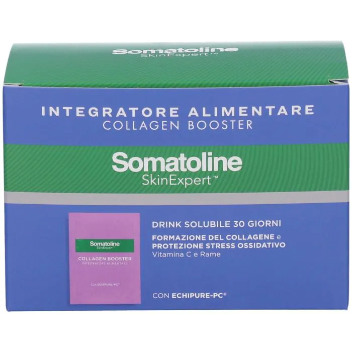 Somatoline Skin Expert Collagen Booster Integratore per la Pelle 30 Bustine Somatoline Skin Expert Collagen Booster Integratore per la Pelle 30 Bustine