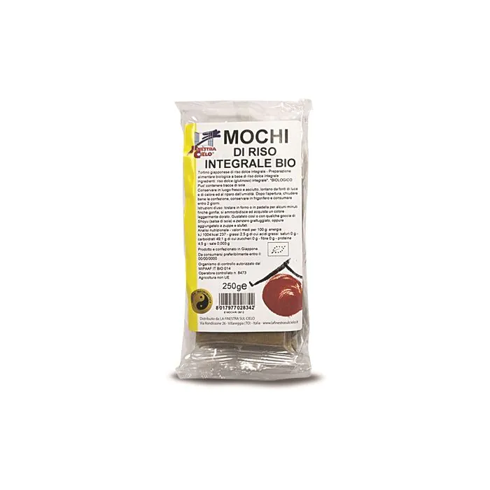 Mochi di riso integrale bio 250 g Mochi di riso integrale bio 250 g