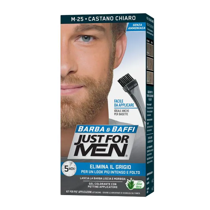 Just For Men Barba E Baffi Castano Chiaro Just For Men Barba E Baffi Castano Chiaro