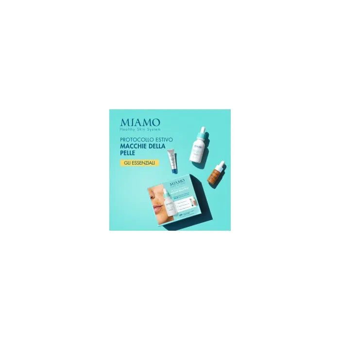 Miamo Macchie Estivo Protocollo 1 Pigment Control 30 ml + 1 Mini Pigment Defense 10 ml + 1 Renewal Peel 5 ml Miamo Macchie Estivo Protocollo 1 Pigment Control 30 ml + 1 Mini Pigment Defense 10 ml + 1 Renewal Peel 5 ml