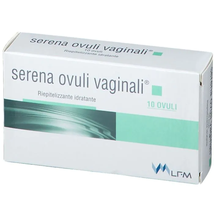 Serena Ovuli Vaginali Riepilizzante Idratante 10 Ovuli