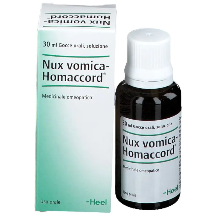 Guna Heel Nux Vomica-Homaccord Rimedio Omeopatico Intestinale Gocce 30 ml Guna Heel Nux Vomica-Homaccord Rimedio Omeopatico Intestinale Gocce 30 ml