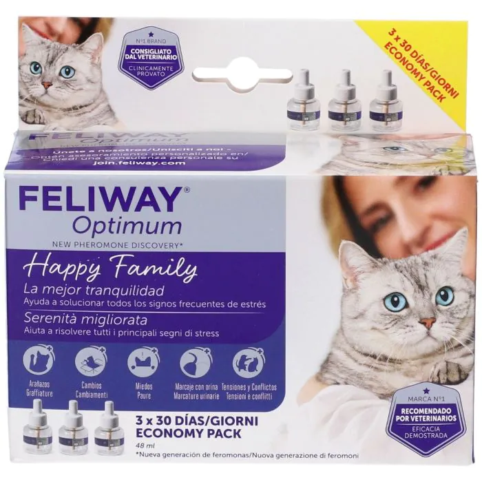 Feliway Optimum Ricarica Cf. (3X48) Ml