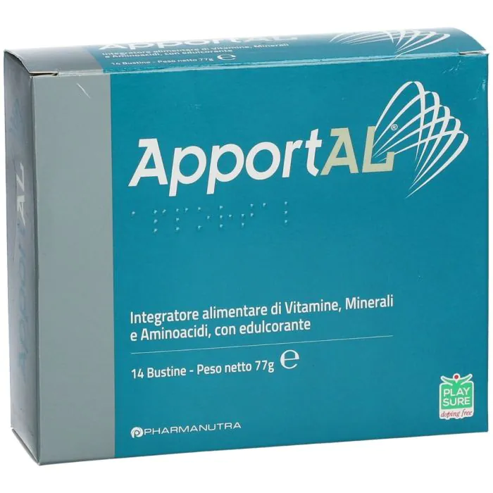 Apportal Integratore Di Vitamine E Minerali 14 Bustine Apportal Integratore Di Vitamine E Minerali 14 Bustine