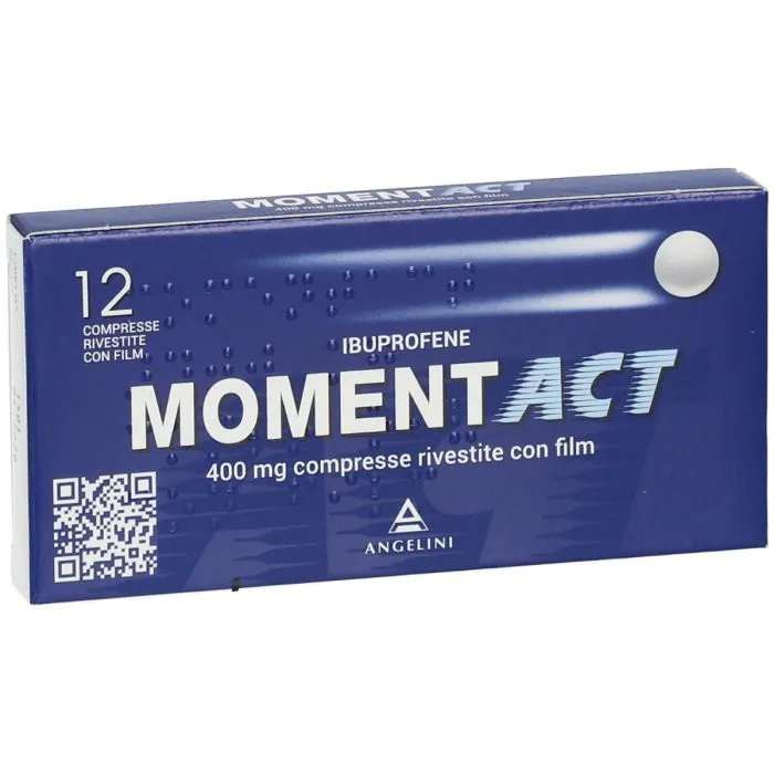 Momentact 400 mg Ibuprofene Analgesico 12 Compresse Rivestite