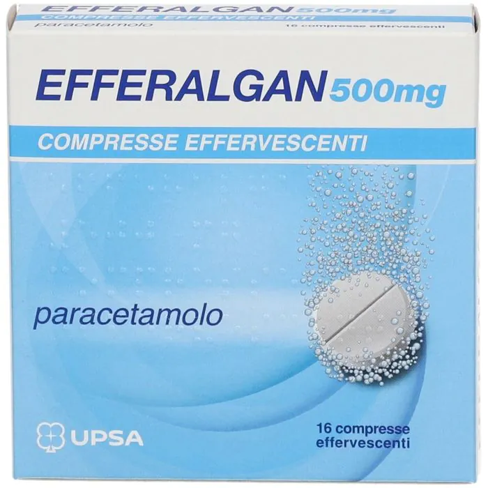 Efferalgan 500 Mg Paracetamolo 16 Compresse Effervescenti