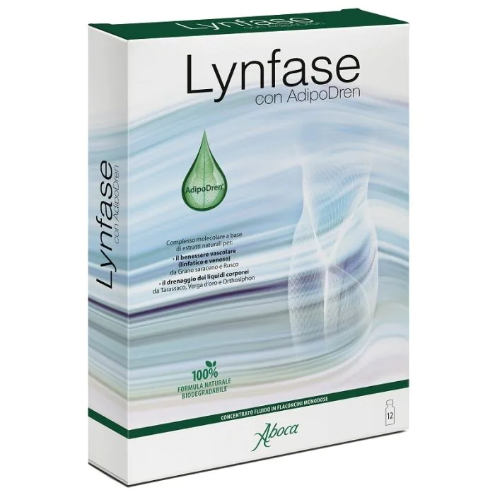 Lynfase Fitomagra Concentrato Fluido Integratore Drenante 12 Flaconcini
