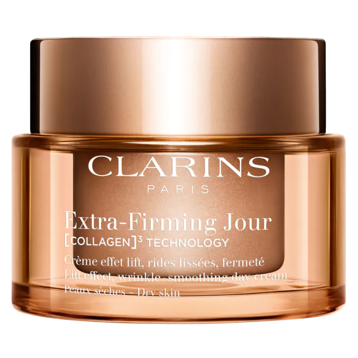 CLARINS - Extra-Firming Jour - Collagen 3 Technology - Crema Giorno per Pelli Secche 50 Ml