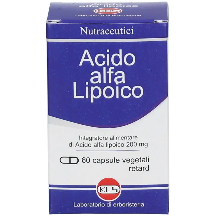 Acido Alfa Lipoico 60 Capsule Acido Alfa Lipoico 60 Capsule