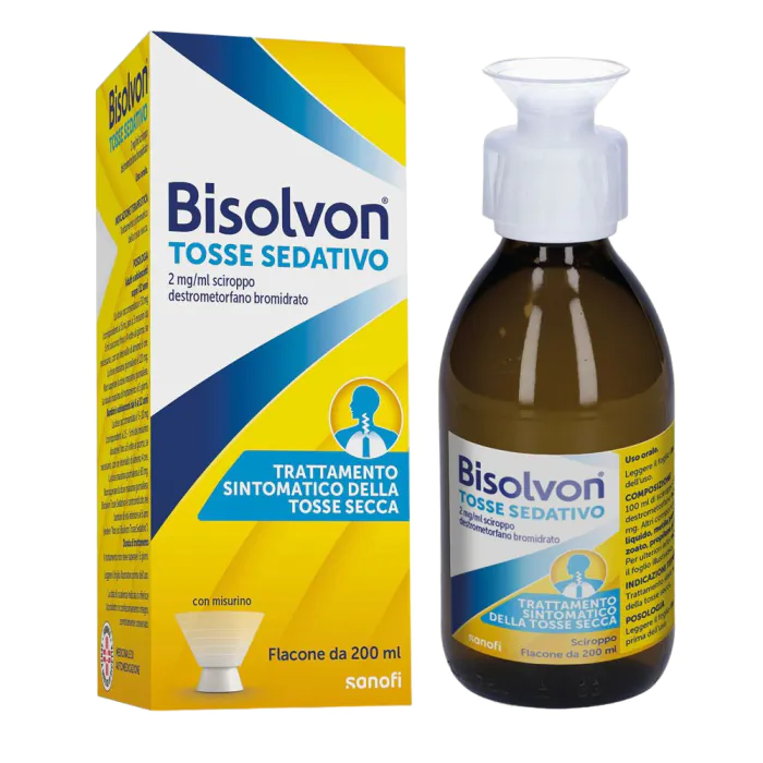 Bisolvon Tosse Sedativo Sciroppo Per La Tosse Secca 200 ml