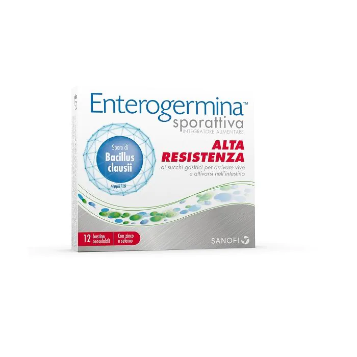 Enterogermina sporattiva 12 bustine Enterogermina sporattiva 12 bustine