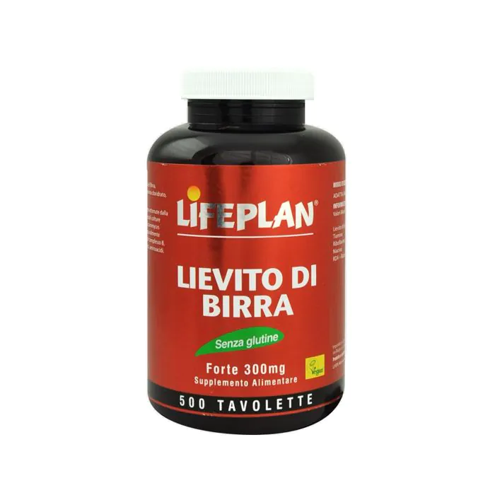 Lievito birra forte 300mg 500 Tavolette Lievito birra forte 300mg 500 Tavolette