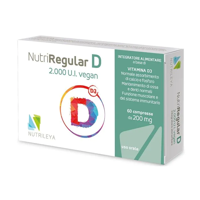 Nutriregular d 2000ui vegan 60 compresse