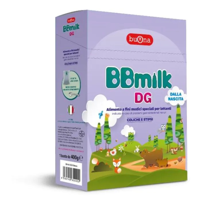 Bbmilk dg polvere 400 grammi Bbmilk dg polvere 400 grammi