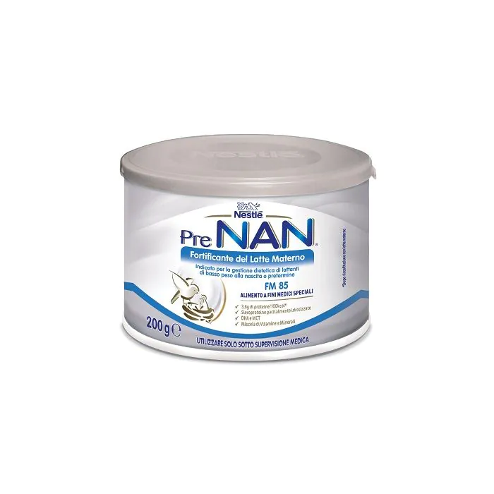 Nestle' prenan fortificante del latte materno fm85 200 g Nestle' prenan fortificante del latte materno fm85 200 g