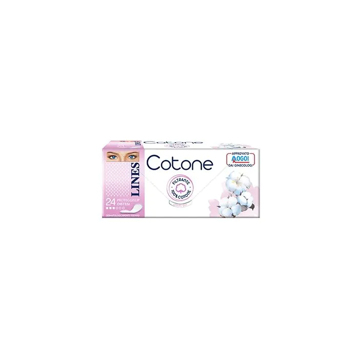 Lines Cotone Proteggislip Distesi 24 Pezzi Lines Cotone Proteggislip Distesi 24 Pezzi