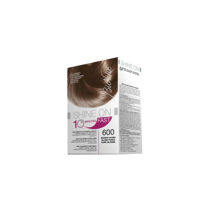 BioNike Shine On Fast Trattamento Colorante Capelli Biondo Scuro 600
