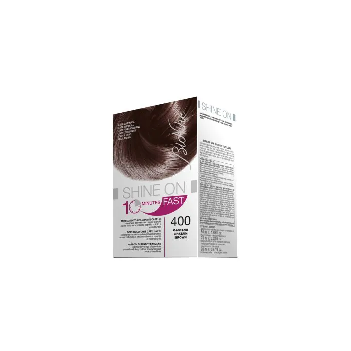 BioNike Shine On Tinta per Capelli Castano 400 da 60 ml BioNike Shine On Tinta per Capelli Castano 400 da 60 ml