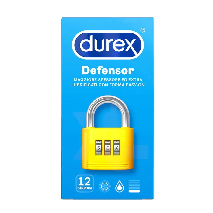 Profilattico durex defensor 12 pezzi