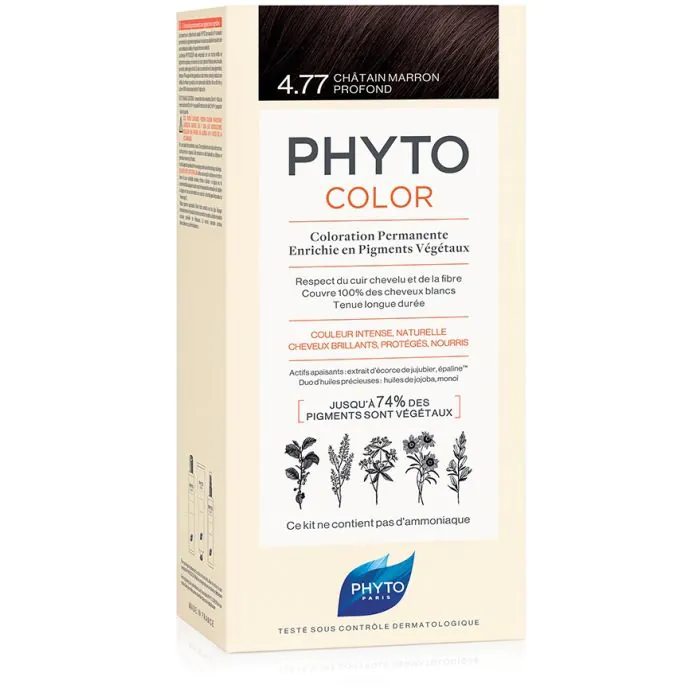 Phyto Color 4.77 Castano Marrone Intenso Phyto Color 4.77 Castano Marrone Intenso