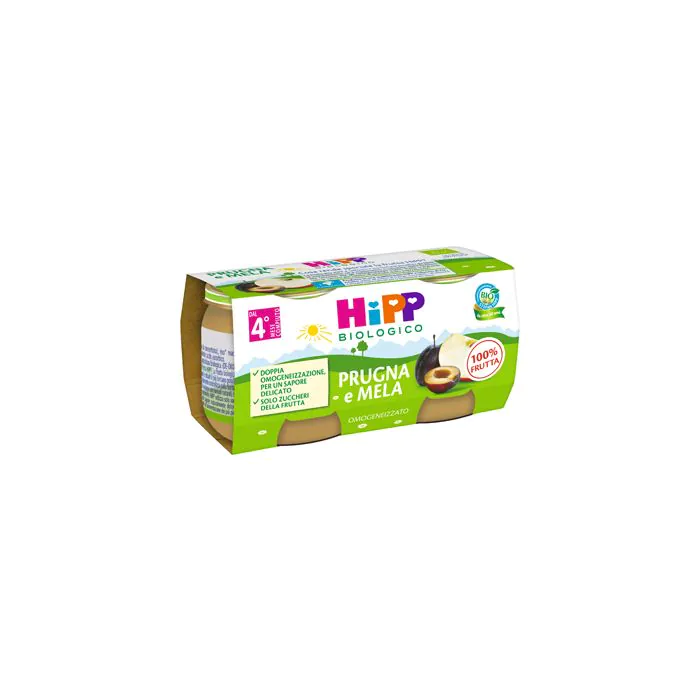 Omo hipp prugna/mela 2x80g Omo hipp prugna/mela 2x80g