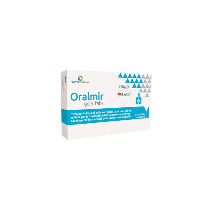 Oralmir gola tabs 20 compresse Oralmir gola tabs 20 compresse