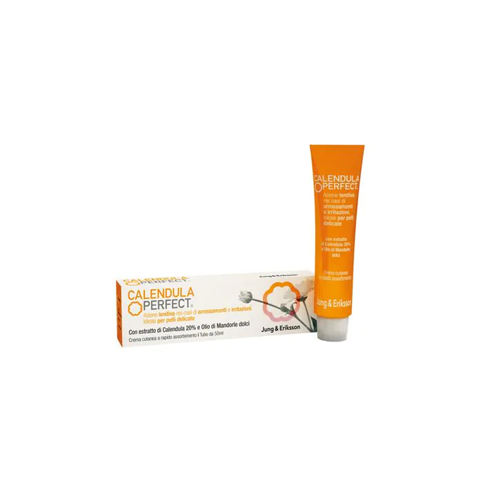 Calendula Perfect Con Estratto Di Calendula 20% e Olio di Mandorle Dolci Crema 50ml Calendula Perfect Con Estratto Di Calendula 20% e Olio di Mandorle Dolci Crema 50ml