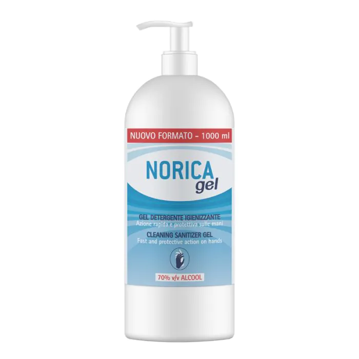 Norica gel detergente igienizzante 70% alcool 1000 ml Norica gel detergente igienizzante 70% alcool 1000 ml